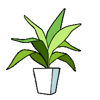 Flower Plant Sticker