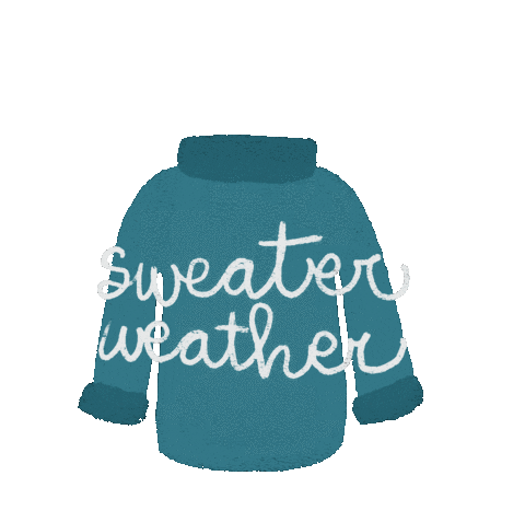 Sweater Weather Winter Sticker by Demic