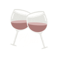 Cheers Wine Sticker by Lali by Zoie Company