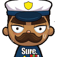 Nervous Sweat Sticker by VeeFriends