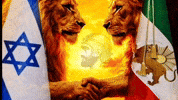 Iran Flag Israel GIF