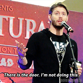 aborddelimpala giphyupload door jensen ackles aborddelimpala GIF