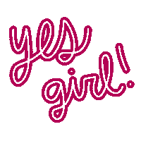 Yes Sticker by Snarky Tea