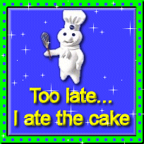 jonnys_world giphyupload too late i ate the cake GIF
