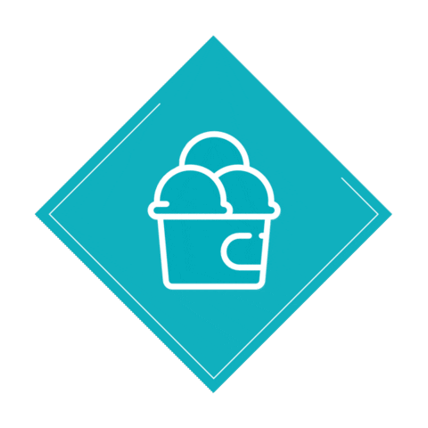 Zuccherinogr giphyupload summer icecream gelato Sticker