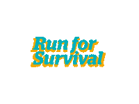 SurvivalFr run charity survival human rights Sticker