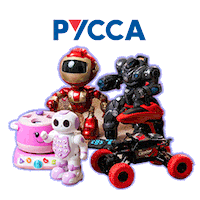 Robot Pika Sticker by pycca