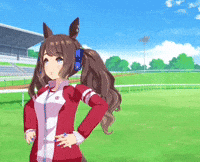 Falling Backwards Uma Musume Pretty Derby GIF