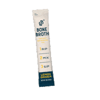 Lemon Bonebroth Sticker by Bare Bones