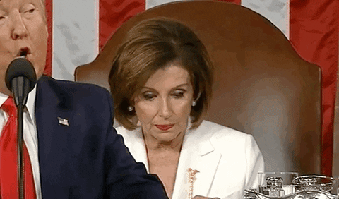Wondering Nancy Pelosi GIF by GIPHY News
