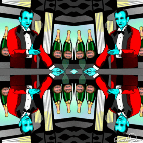 drunk happy new year GIF by Grande Dame