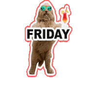 Friday Doodle Sticker by Milagency