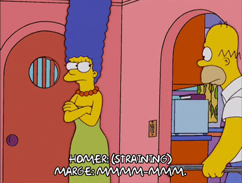 Angry Season 17 GIF by The Simpsons