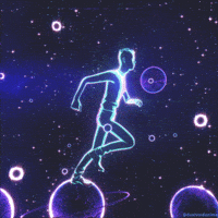 Dance Glow GIF by dualvoidanima