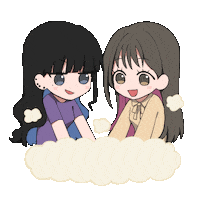 Girls Bubble Sticker