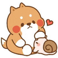 Dog Love Sticker by Tonton Friends