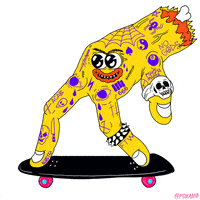 Skate Bro GIF by Animation Domination High-Def