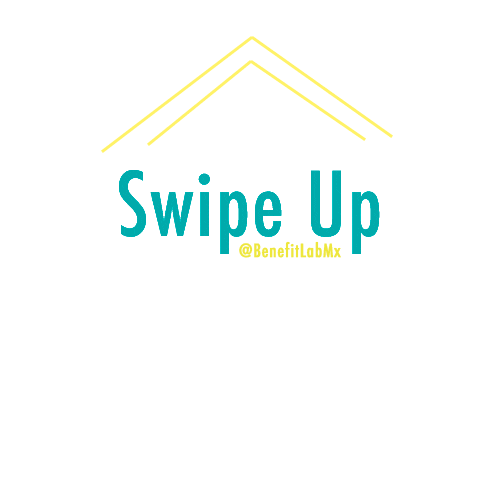 swipe up Sticker by benefitlab