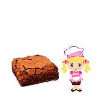 Brownie Sticker by Jiovanna Brownie's