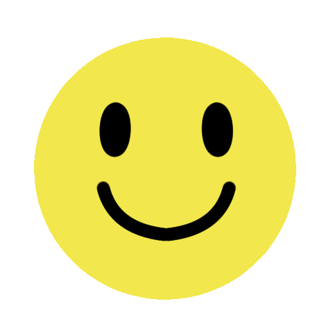 Happy Face Sticker