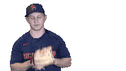 Sammy Finger Guns Sticker by Richmond Spiders