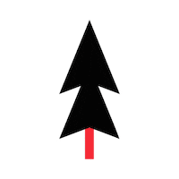 Pine Tree Sticker by JVAL Openair