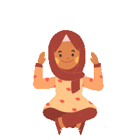 consuelozobelalgerfoundation girl children hope muslim Sticker