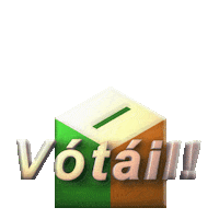 General Election Vote Sticker by Guy with Red Beard