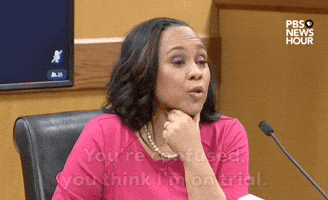 "You're confused, you think I'm on trial."