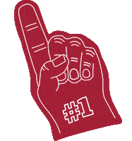 Number 1 Roll Tide Sticker by The University of Alabama