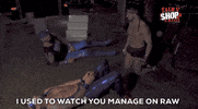 TalkNShop wwe wrestling aew raw GIF