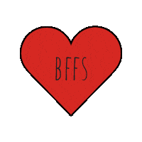 In Love Bff Sticker by Paula Otti photography