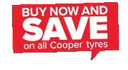 CooperTiresAUS sale promo buy now coin Sticker