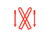 Snow Ski Sticker by Silvretta Montafon