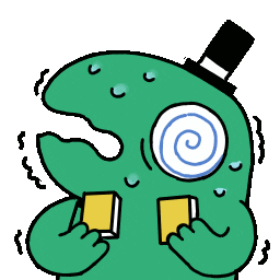 Nervous Sweat Sticker by Incrediville