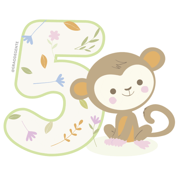 Baby Birthday Sticker by Grão de Gente