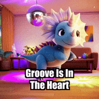 Groove Is In The Heart Dance GIF by Divineasaur