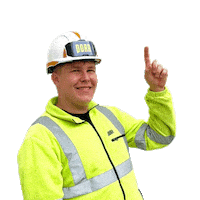 porr_group look construction zeigen bau Sticker