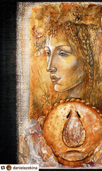 Walking Bread Daniela Zekina GIF by Alex Boya