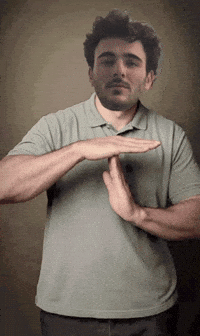 Time Out Shaq GIF
