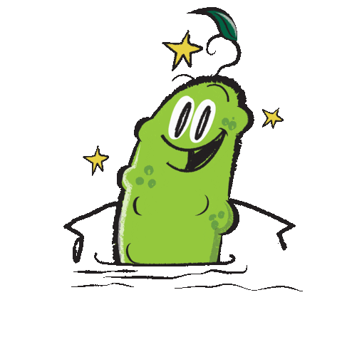 Happy Veggies Sticker by 80 Acres Farms
