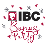 Party Sticker by IBC Bank