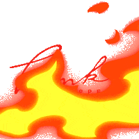 Flames Sticker by Kinki Kappers