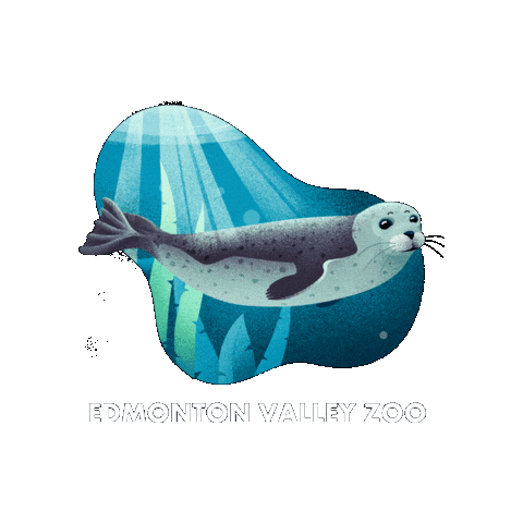 Edmonton Valley Zoo Sticker by Valley Zoo Development Society