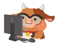 BrandovilleStickers games play glasses computer Sticker