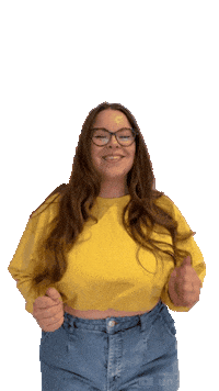 tobyandroo dance excited happy dance brunette Sticker