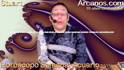 horoscopo semanal acuario enero 2018 amor GIF by Horoscopo de Los Arcanos