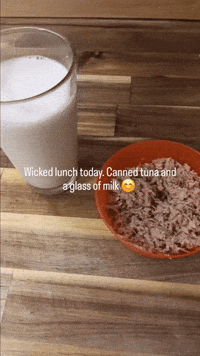Lunch Milk GIF