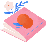 Flowers Book Sticker by Anna Hurley