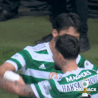 Hoops Hug GIF by Celtic Football Club